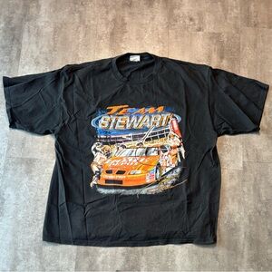Vintage Tony Stewart NASCAR Shirt Mens 2XL Black